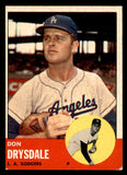 1963 Topps Baseball #360 Don Drysdale Dodgers VG-EX 544593