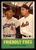 1963 Topps Baseball #068 Duke Snider Gil Hodges EX-MT 544597