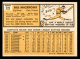 1963 Topps Baseball #323 Bill Mazeroski Pirates EX-MT 544598