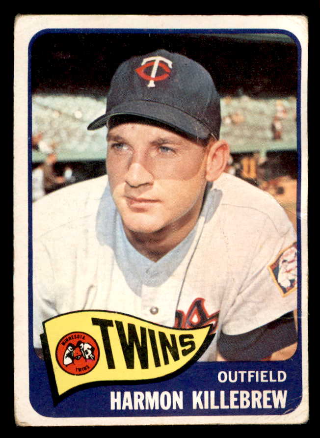1965 Topps Baseball #400 Harmon Killebrew Twins FR-GD 544609