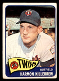 1965 Topps Baseball #400 Harmon Killebrew Twins FR-GD 544609