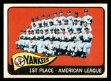 1965 Topps Baseball #513 New York Yankees Team EX-MT 544613