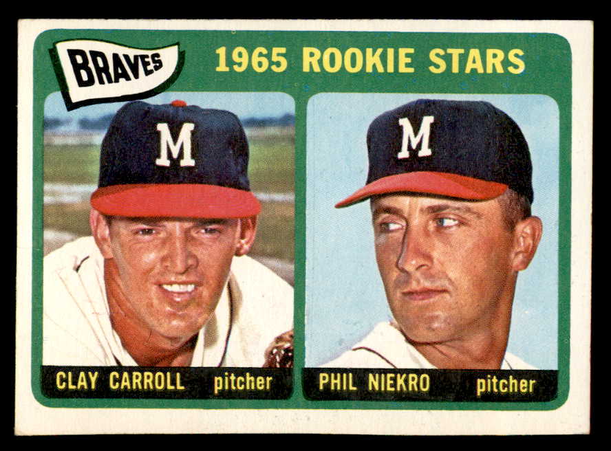 1965 Topps Baseball #461 Phil Niekro Braves EX-MT 544614