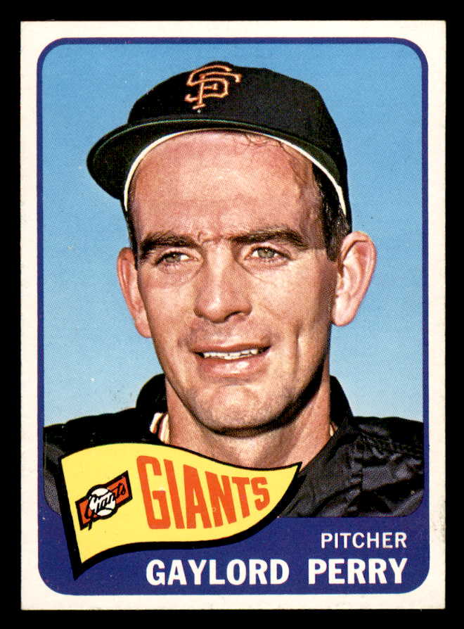 1965 Topps Baseball #193 Gaylord Perry Giants EX-MT 544617