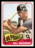 1965 Topps Baseball #095 Bill Mazeroski Pirates EX-MT 544621
