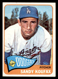 1965 Topps Baseball #300 Sandy Koufax Dodgers EX 544623