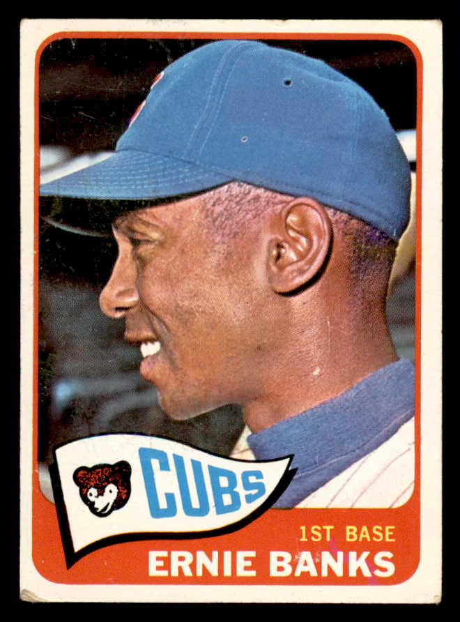 1965 Topps Baseball #510 Ernie Banks Cubs VG-EX 544627