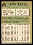 1967 Topps Baseball #250 Hank Aaron Braves EX-MT 544630