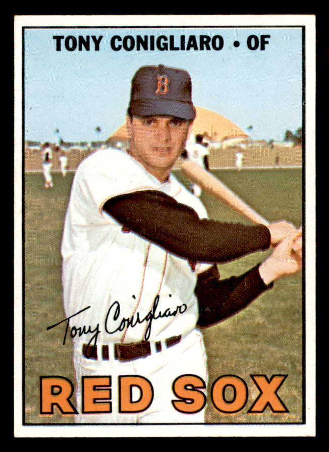 1967 Topps Baseball #280 Tony Conigliaro Red Sox EX+/EX-MT 544631