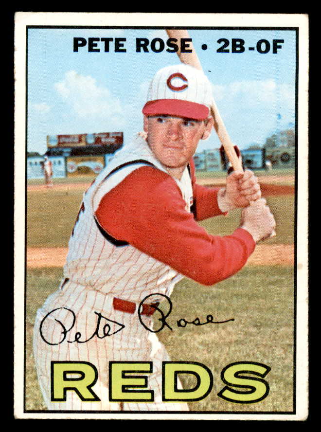 1967 Topps Baseball #430 Pete Rose Reds VG-EX 544632