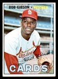 1967 Topps Baseball #210 Bob Gibson Cardinals EX+/EX-MT 544633