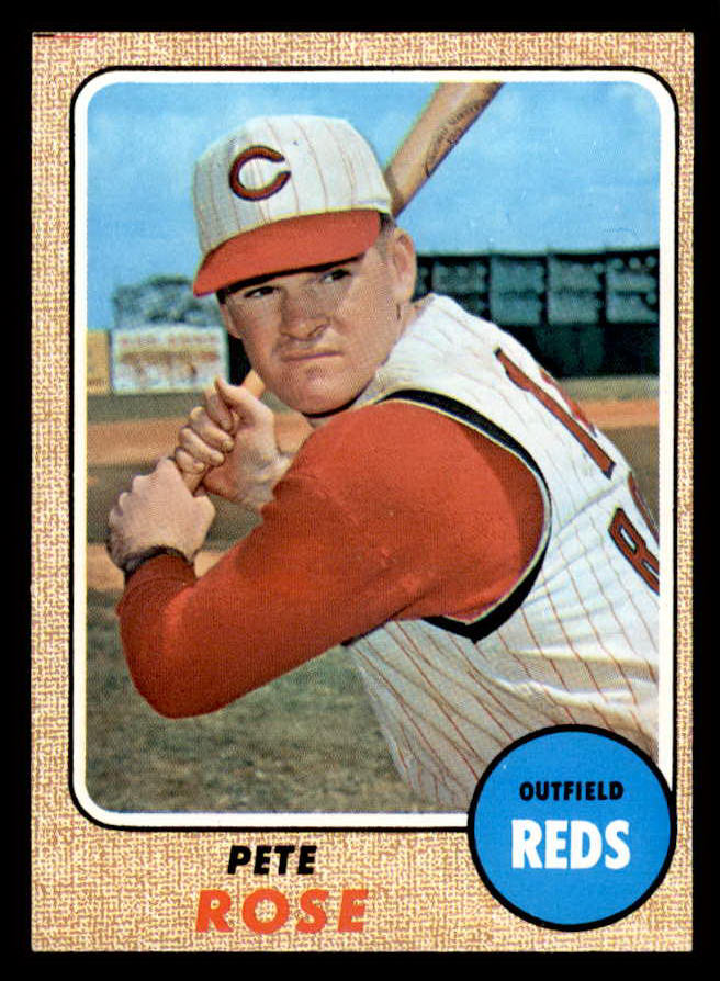 1968 Topps Baseball #230 Pete Rose Reds EX-MT 544637
