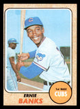 1968 Topps Baseball #355 Ernie Banks Cubs EX-MT 544638