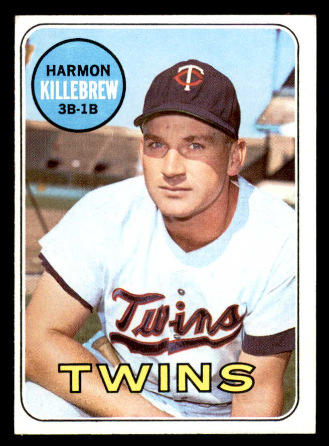 1969 Topps Baseball #375 Harmon Killebrew Twins EX-MT 544641