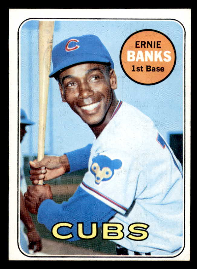 1969 Topps Baseball #020 Ernie Banks Cubs EX-MT 544642