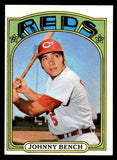1972 Topps Baseball #433 Johnny Bench Reds EX-MT 544644