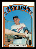 1972 Topps Baseball #051 Harmon Killebrew Twins EX-MT 544645
