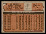 1972 Topps Baseball #600 Al Kaline Tigers EX+/EX-MT 544647