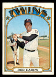 1972 Topps Baseball #695 Rod Carew Twins EX 544651