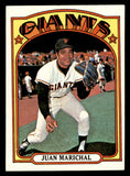 1972 Topps Baseball #567 Juan Marichal Giants EX 544653