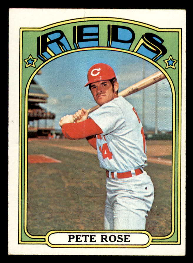1972 Topps Baseball #559 Pete Rose Reds EX 544654