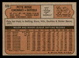 1972 Topps Baseball #559 Pete Rose Reds EX 544654