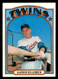 1972 Topps Baseball #051 Harmon Killebrew Twins VG-EX 544657