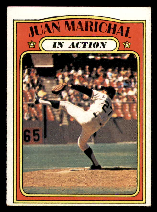 1972 Topps Baseball #568 Juan Marichal IA Giants VG-EX 544658