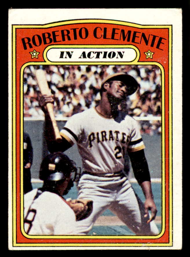 1972 Topps Baseball #310 Roberto Clemente IA Pirates GD-VG 544659