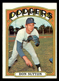 1972 Topps Baseball #530 Don Sutton Dodgers EX-MT 544666