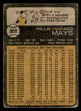1973 Topps Baseball #305 Willie Mays Mets Poor 544676