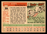 1955 Topps Baseball #028 Ernie Banks Cubs VG 544677
