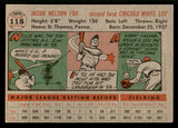 1956 Topps Baseball #118 Nellie Fox White Sox EX Gray 544686