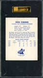 1958 Bell Brand Don Zimmer Dodgers SGC 5 EX 544740