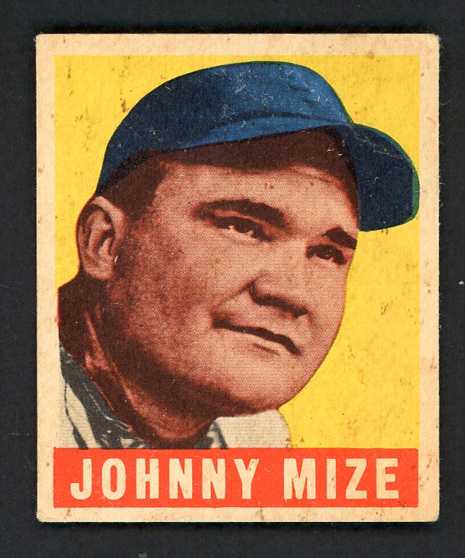 1948 Leaf Baseball #046 Johnny Mize Giants VG-EX 544748