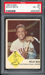 1963 Fleer Baseball #005 Willie Mays Giants PSA 4 VG-EX 544756