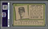 1971 Topps Baseball #539 Larry Brown Indians PSA 5 EX 544761