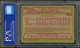 1985 Topps #401 Mark McGwire A's PSA 8 NM/MT 544762
