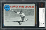 1970 Topps Baseball #195 N.L. Playoffs Game 1 Tom Seaver BVG 5 EX 544778