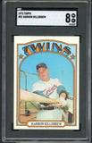 1972 Topps Baseball #051 Harmon Killebrew Twins SGC 8 NM/MT 544781