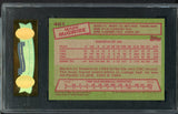1985 Topps #401 Mark McGwire A's SGC 8 NM/MT 544785