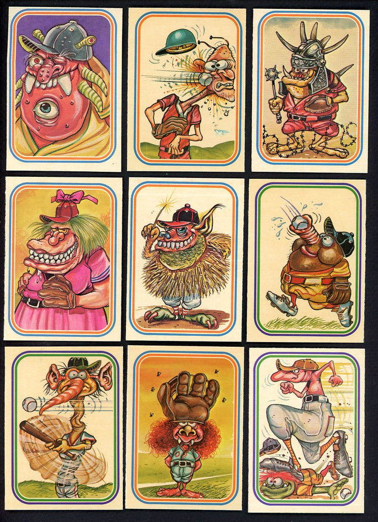 1973 Donruss Baseball Super Freaks Complete Set 544801