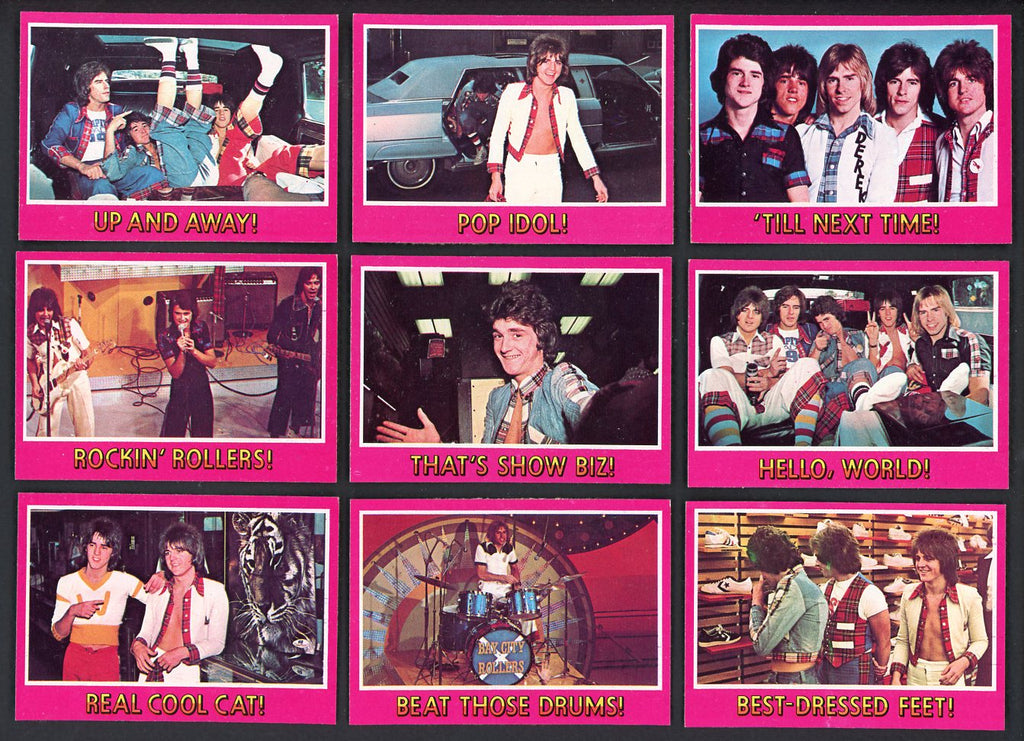 1975 Topps Bay City Rollers Complete Set 544804
