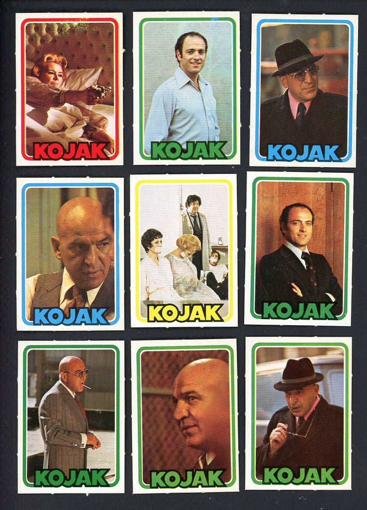 1975 Monty Gum Kojak Complete Set 544806