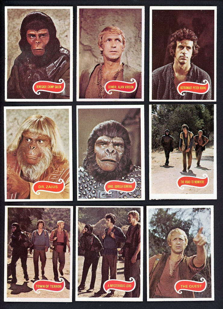 1975 Topps Planet Of The Apes Complete Set 544807