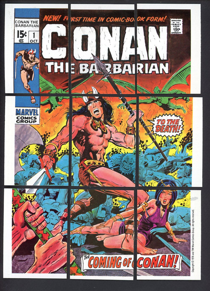 1976 Topps Marvel Comics Puzzle Complete Set 544812