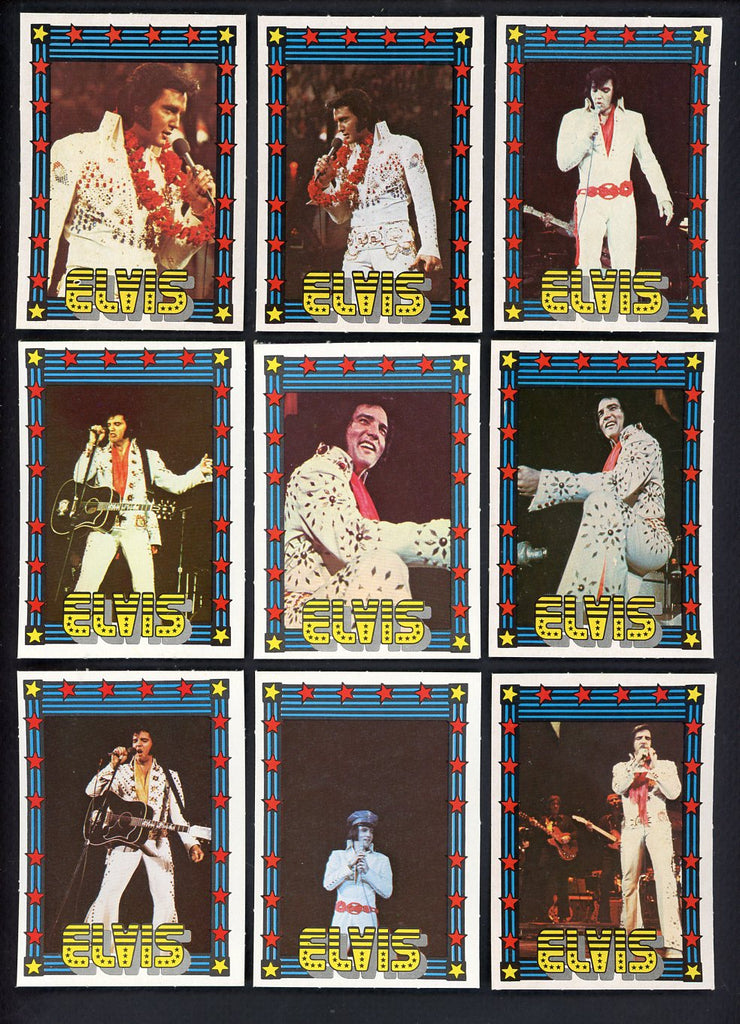1978 Monty Gum Elvis Presley Complete Set 544819