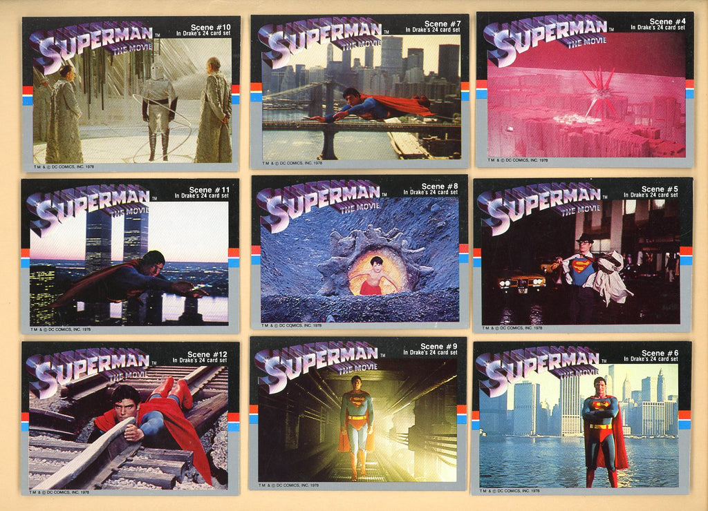 1978 Drakes Superman Complete Set 544823