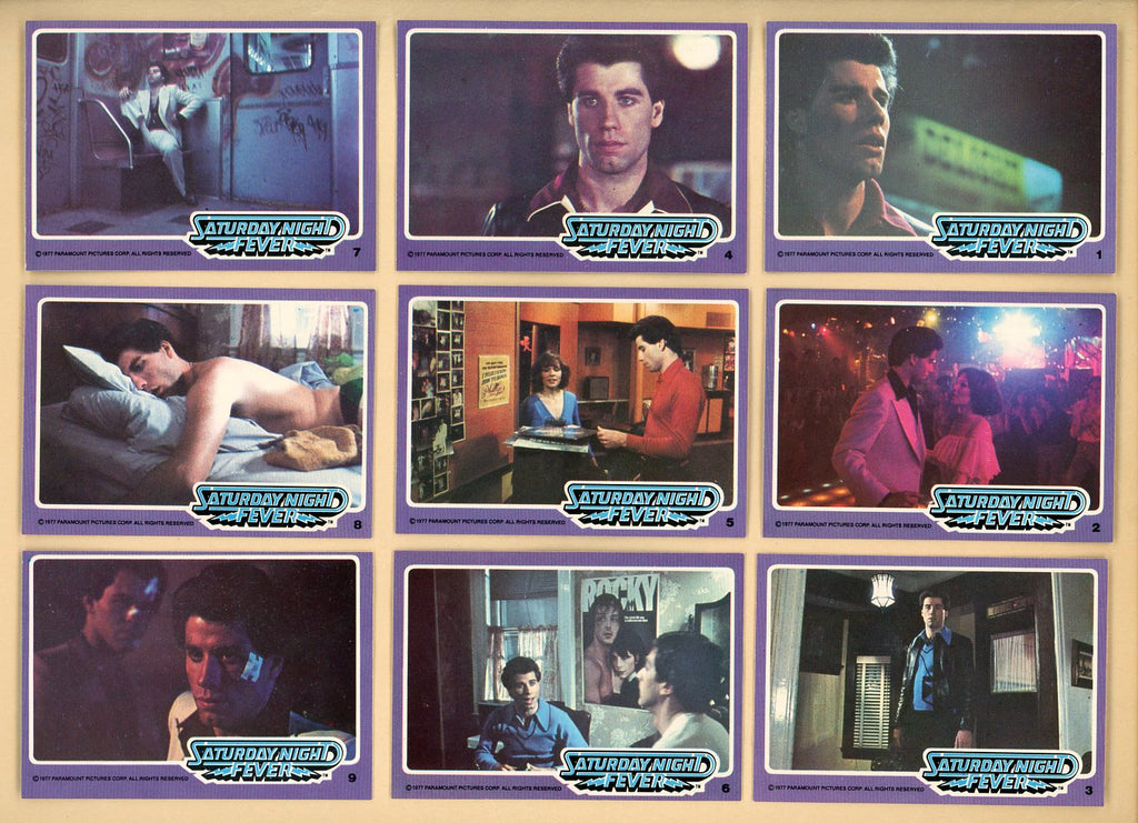 1978 Donruss Saturday Night Fever Complete Set 544832