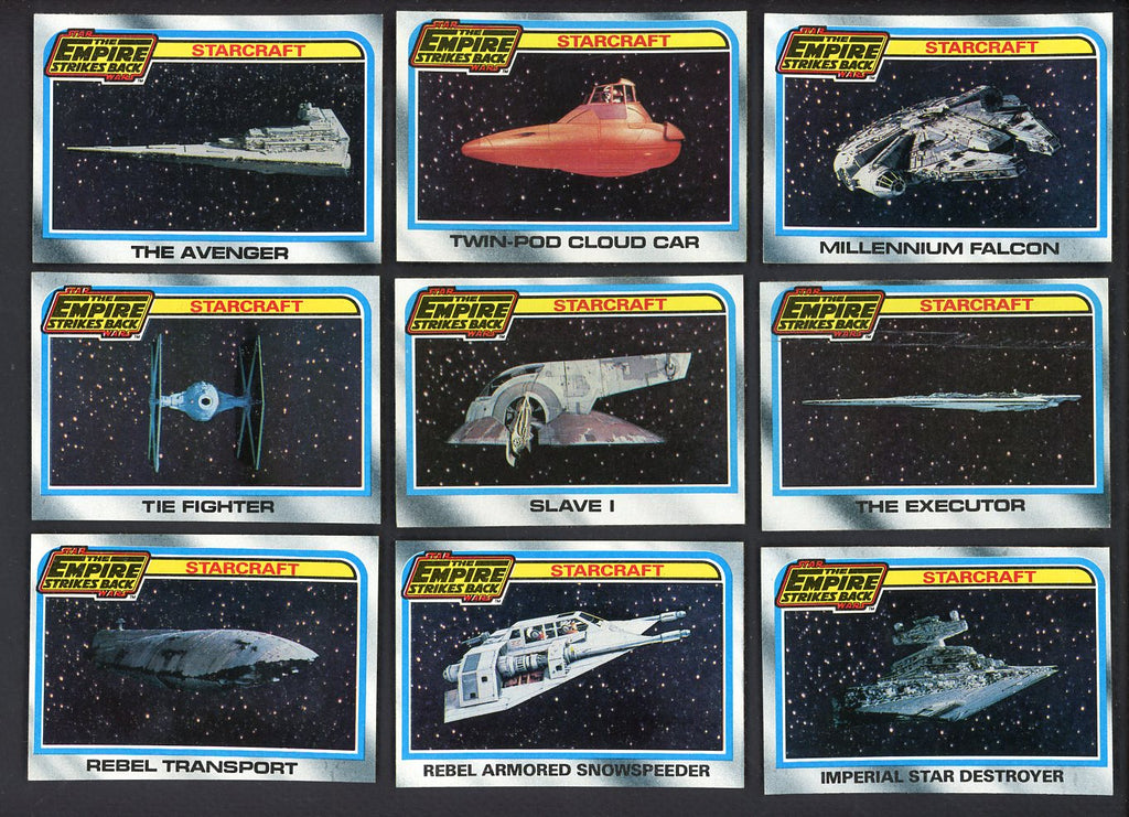 1980 Topps The Empire Strikes Back II And III Complete Set 544836